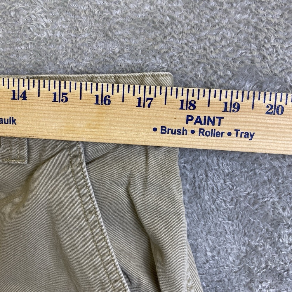 Wrangler Cargo Pants Men Beige Measures 35x32.5 No Sizing Baggy Grunge Workwear - Picture 9 of 14